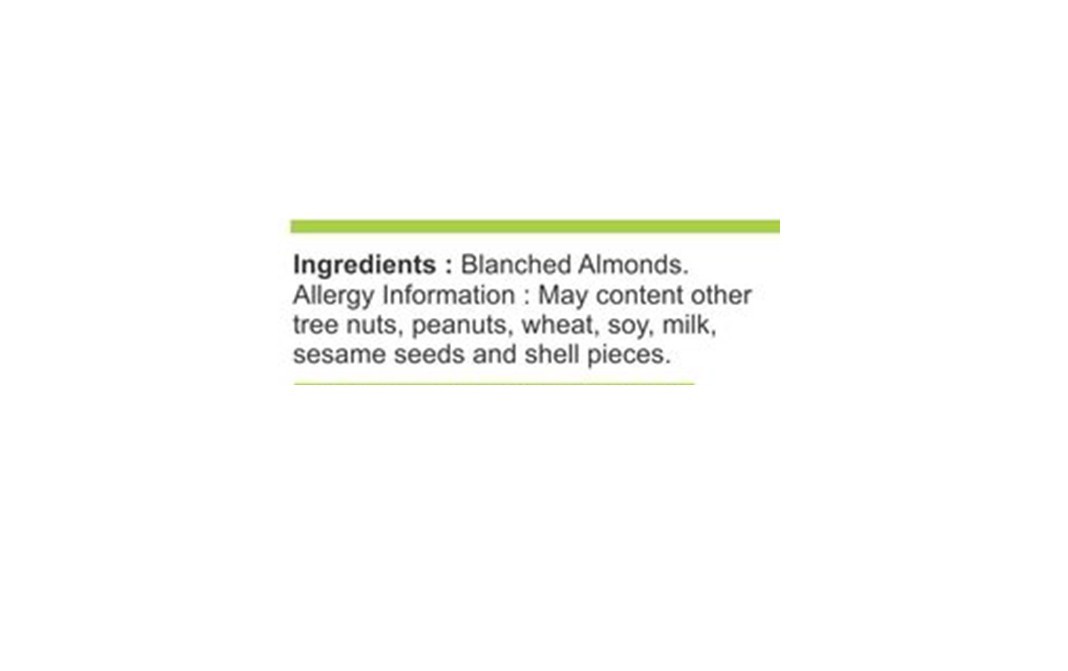 Natureale Blanched Sliced Almonds    Box  400 grams